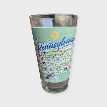 Pennsylvania Pint Glass