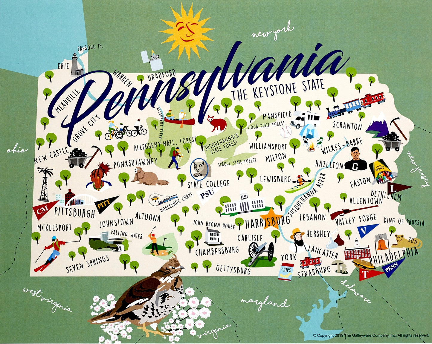 Pennsylvania State Decal
